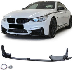 LAME BECQUET SPOILER AVANT CARBONE LOOK BMW SERIE 3 F80 M3  SERIE 4 F82 F83 M4 (05951)