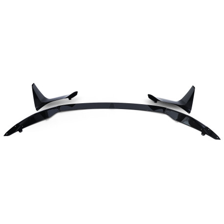 LAME BECQUET SPOILER AVANT NOIR BRILLANT BMW SERIE 3 F80 M3  SERIE 4 F82 F83 M4 (05952)