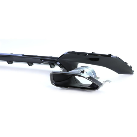 DIFFUSEUR SPORT NOIR BRILLANT POUR BMW SERIE 3 G20 LOOK 340 (05956)