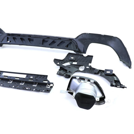 DIFFUSEUR SPORT NOIR BRILLANT POUR BMW SERIE 3 G20 LOOK 340 (05956)