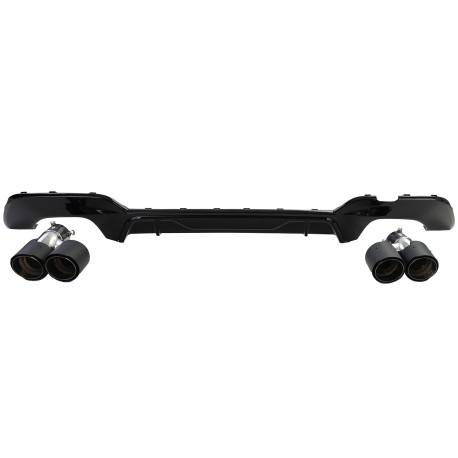 DIFFUSEUR SPORT NOIR BRILLANT SORTIES CARBON BMW SERIE 3 G20 318 320 (05957)