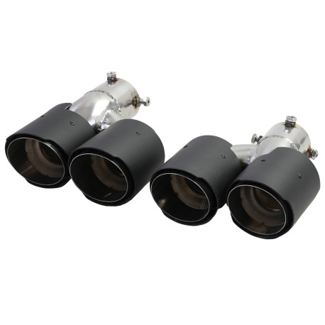 DIFFUSEUR SPORT NOIR BRILLANT SORTIES CARBON BMW SERIE 3 G20 318 320 (05957)