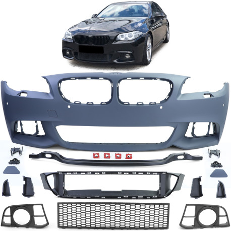 PARE CHOCS AVANT SPORT PACK M POUR BMW SERIE 5 F10 F11 2013-2017 (05967)