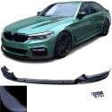 LAME BECQUET SPOILER DE PARE CHOCS NOIR BRILLANT BMW SERIE 5 G30 G31 (05971)