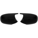 COQUES DE RETROVISEURS NOIRES BRILLANTES LIGNE PACK M POUR BMW SERIE 1 LCI E81 E82 E87 E88  (06003)