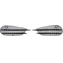 GRILLES DE VENTILATION DE PARE CHOC MERCEDES CLASSE C W205 C205 A205 S205 14-18 (06012)