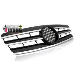 CALANDRE SPORT NOIRE CHROM W203 (00178)