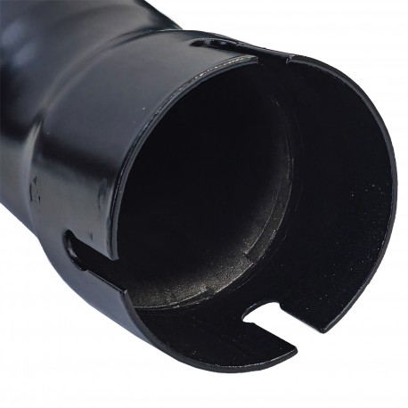 2 DOUBLES SORTIES ECHAPPEMENT ACIER ET CARBONE SPORT PACK M POUR BMW X6 E71 30d 40d (06019)