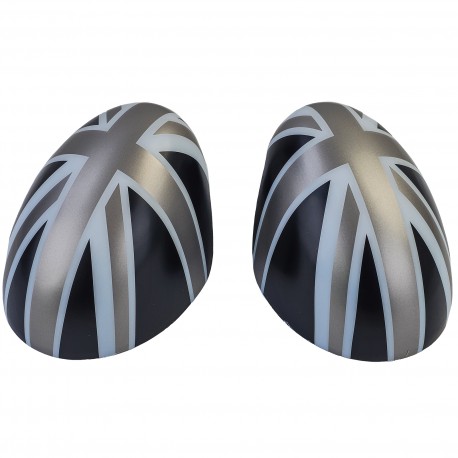 COUVRES COQUES RETROVISEURS NOIR GRIS ROUGE MINI COOPER F54 F55 F56 F57 13-18 (06024)