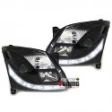 PHARES DE JOUR TFL DEVIL EYES NOIRS OPEL VECTRA C (02928)