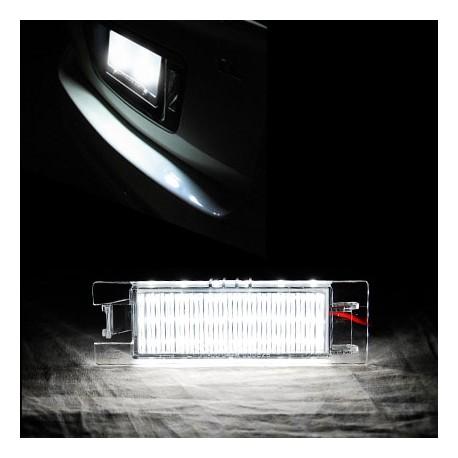 LED PLAQUE IMMATRICULATION POUR OPEL ZAFIRA / ASTRA / CORSA / INSIGNIA / VECTRA (06043)