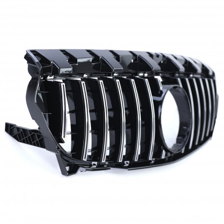 CALANDRE LIGNE AMG GT NOIRE ET CHROME MERCEDES CLA W117 C117 X117 2013-2016 PH1 (05191)