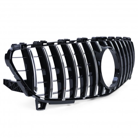 CALANDRE LIGNE AMG GT R CHROME POUR MERCEDES CLASSE A W176 2015-2018 PH2 (05180)