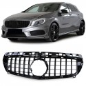 CALANDRE LIGNE AMG GT R FULL BLACK POUR MERCEDES CLASSE A W176 2012-2015 PH1 (05177)