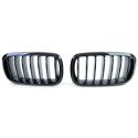 GRILLES CALANDRES SPORT NOIR BRILLANT PACK M-PFM BMW X5 F15 ET X6 F16 (05125)