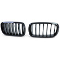 GRILLES CALANDRES SPORT NOIR BRILLANT PACK M-PFM BMW X5 F15 ET X6 F16 (05125)