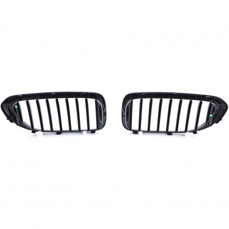 GRILLES CALANDRES SPORT NOIRES BRILLANTES PACK M-PFM BMW SERIE 5 G30 G31 F90 (05087)