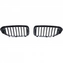 GRILLES CALANDRES SPORT NOIRES BRILLANTES PACK M-PFM BMW SERIE 5 G30 G31 F90 (05087)