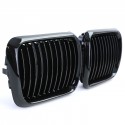 GRILLES CALANDRES SPORT NOIR BRILLANT LOOK M PERFORMANCE BMW SERIE 3 E36 PH2 (05074)