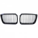 GRILLES CALANDRES SPORT NOIR BRILLANT LOOK M PERFORMANCE BMW SERIE 3 E36 PH2 (05074)