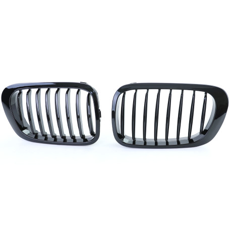 CALANDRES NOIR BRILLANT SPORT M-PFM BMW SERIE 3 E46 COUPE CABRIO 1999-2003 PH 1 (05073)