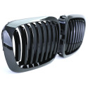 CALANDRES NOIR BRILLANT SPORT M-PFM BMW SERIE 3 E46 COUPE CABRIO 1999-2003 PH 1 (05073)