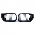 CALANDRES NOIR BRILLANT LOOK PACK M3 BMW SERIE 3 E46 BERLINE TOURING 2001-2005 PH 2 (05069)