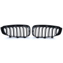 CALANDRES SPORT DOUBLES LAMES NOIR BRILLANT BMW SERIE 3 GT F34 GRAN TURISMO (05056)
