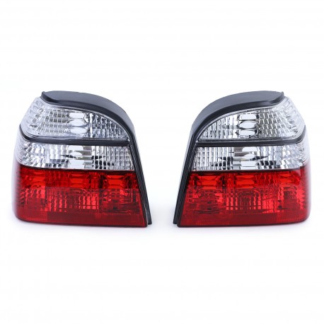 FEUX TUNING SPORT ROUGE GOLF 3 (11509)