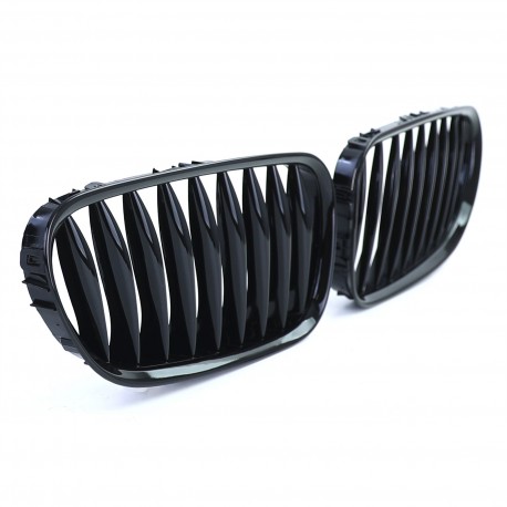 CALANDRES NOIRES MATES SPORT LOOK PACK M BMW Z4 E85 E86 2002-2009 (05013)