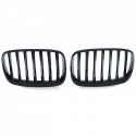 GRILLES CALANDRES SPORT NOIRES BRILLANTES BMW X5 E70 & X6 E71 (05012)