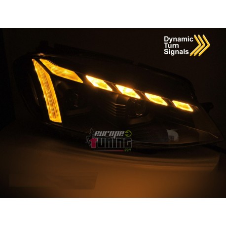 PHARES DE JOUR DIURNES DRL CLIGNO LED VW VOLKSWAGEN GOLF 7 2017-2019  (06059)