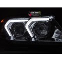 PHARES FEUX AVANTS ANGEL EYES CELIS BMW SERIE 3 E90 & E91 PHASES 1 05-08 (06061)