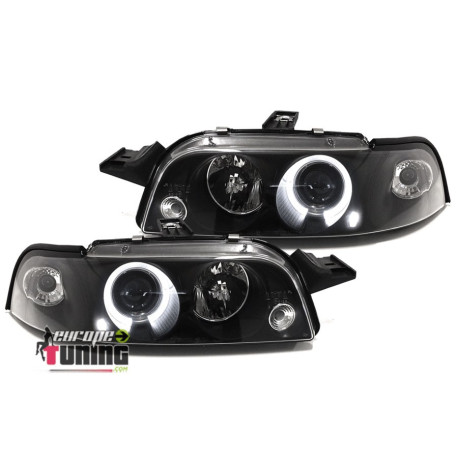 PHARES ANGEL EYES NOIRS TUNING FIAT PUNTO (10518)