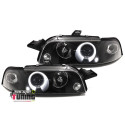 PHARES ANGEL EYES NOIRS TUNING FIAT PUNTO (10518)