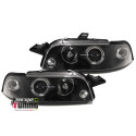 PHARES ANGEL EYES NOIRS TUNING FIAT PUNTO (10518)