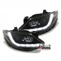 PHARES DIURNES DRL NOIRS SEAT IBIZA 2008- (03398)