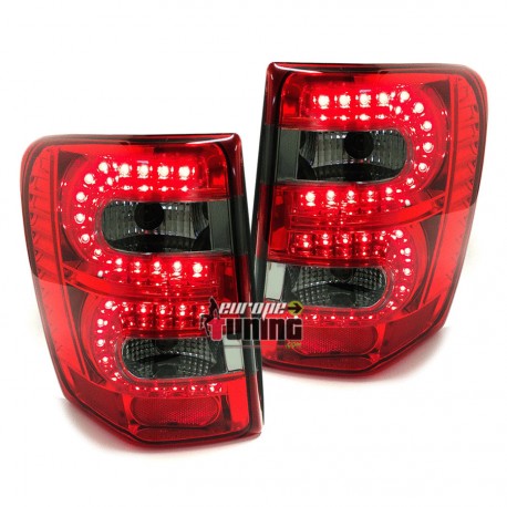 FEUX TUNING LED ROUGES FUMES GRAND CHEROKEE 99-05 (04174)