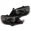 PHARES ANGEL EYES TUNING NOIRS OPEL ASTRA G LED (11673)