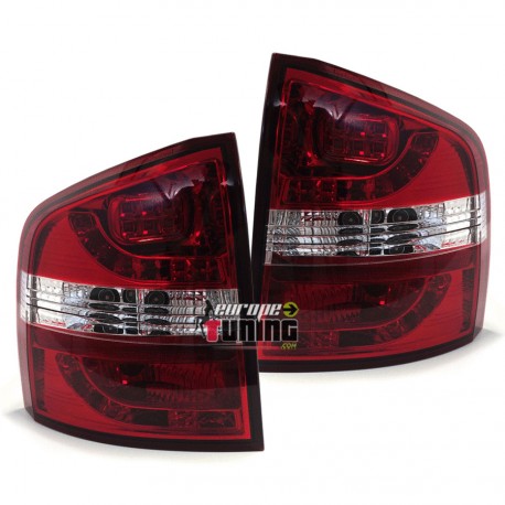 FEUX LED ROUGE CRISTAL SKODA OCTAVIA BREAK 05-08 (02453)