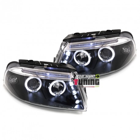 FEUX ANGEL EYES  VW PASSAT 3BG NOIRS (13012)
