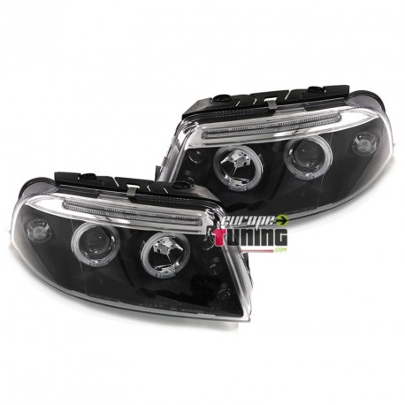 FEUX ANGEL EYES  VW PASSAT 3BG NOIRS (13012)