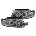 PAIRE DE PHARES ANGEL EYES CHROM VW PASSAT 3B (x22453)