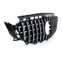 GRILLE CALANDRE SPORT NOIRE ET CHROME PACK GTR POUR MERCEDES CLASSE E W213 (04966)