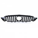 GRILLE CALANDRE SPORT NOIRE ET CHROME PACK GTR POUR MERCEDES CLASSE E W213 (04966)