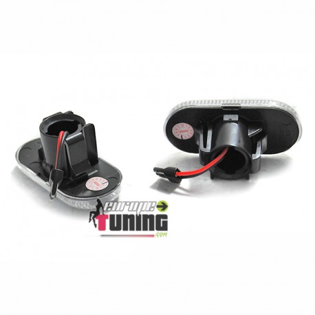 CLIGNOTANTS REPETITEURS SEQUENTIELS LED NOIR RENAULT CLIO II KANGOO II TWINGO ... (06073)