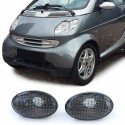 REPETITEURS FUMES NOIRS CLIGNOTANTS LATERAUX AILES MERCEDES CLASSE A W168 & SMART 450 (05271)