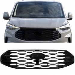 CALANDRE SPORT NOIRE GRILLE FORD TOURNEO / TRANSIT CUSTOM APRES 2023  (06078)