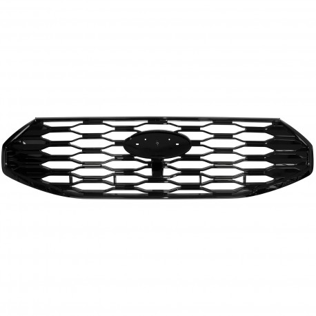 CALANDRE SPORT NOIRE GRILLE FORD TOURNEO / TRANSIT CUSTOM APRES 2023  (06078)