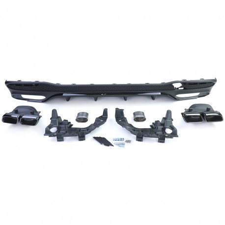DIFFUSEUR SPORT STYLE AMG AVEC SORTIES SPORT MERCEDES GLE W166  (06081)